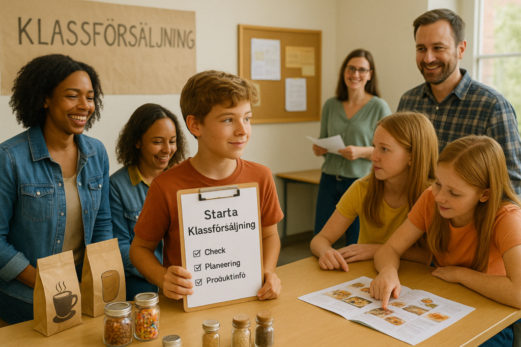 Uppstart av klassförsäljning