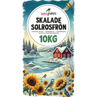 Skalade solrosfrön 10kg