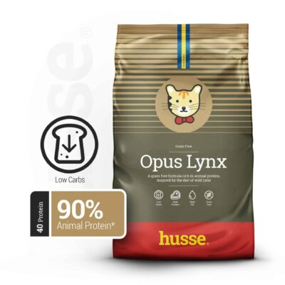 Kattmat – Opus Lynx, spannmålsfritt torrfoder 7kg