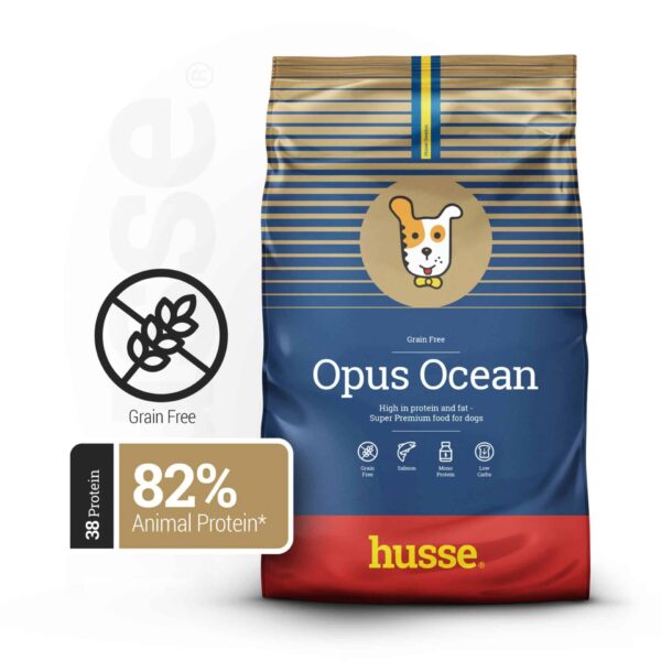 Hundmat – Opus Ocean, spannmålsfritt torrfoder 12kg
