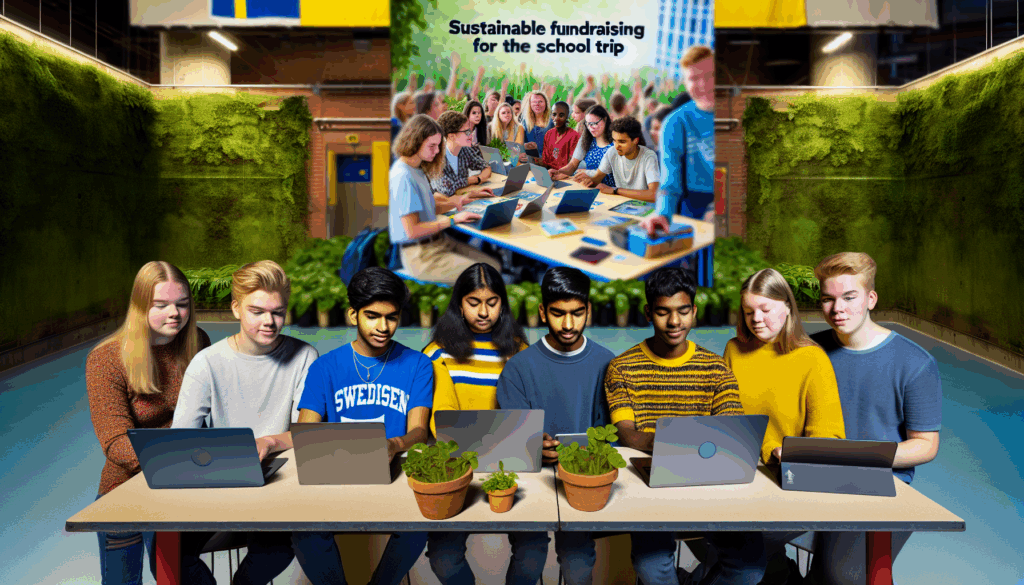 Tjäna pengar till skolresa med hållbar försäljning