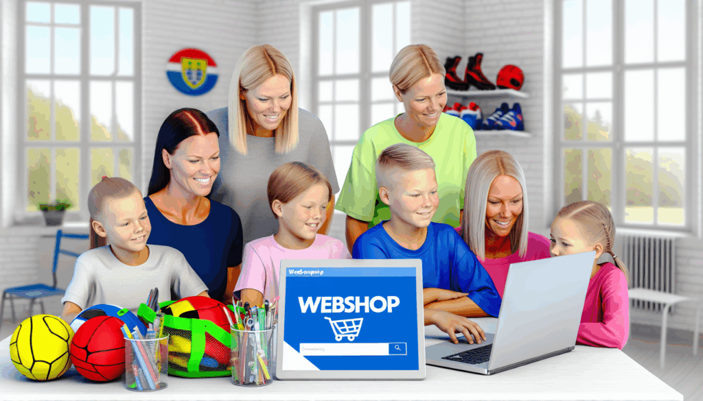 Säljguide för nya föräldrar: Så fungerar klassen och lagets webbshop